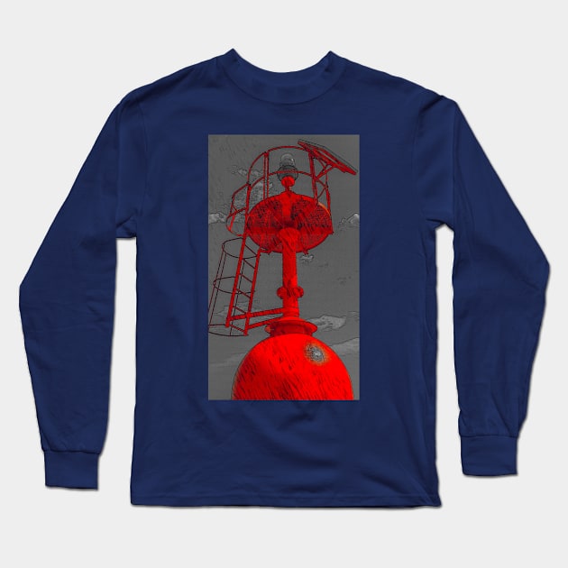 LIGHTHOUSE Long Sleeve T-Shirt by MAYRAREINART